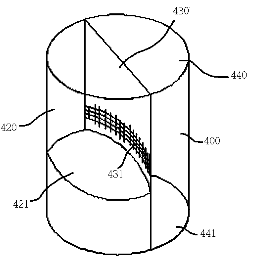 Virus detection device for potato