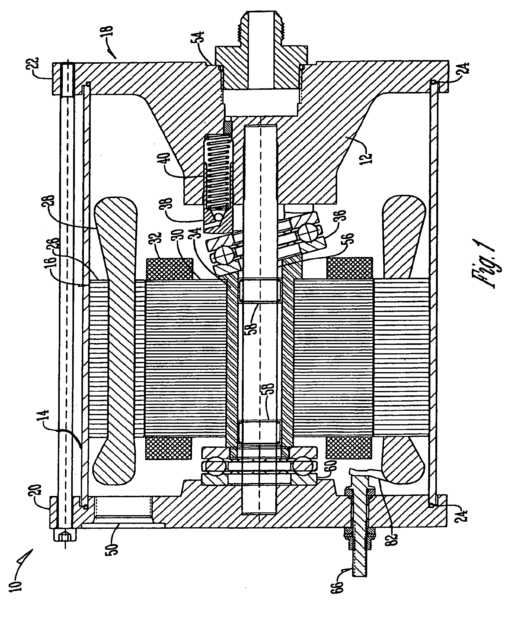 Electro-hydraulic power unit with a rotary cam hydraulic power unit