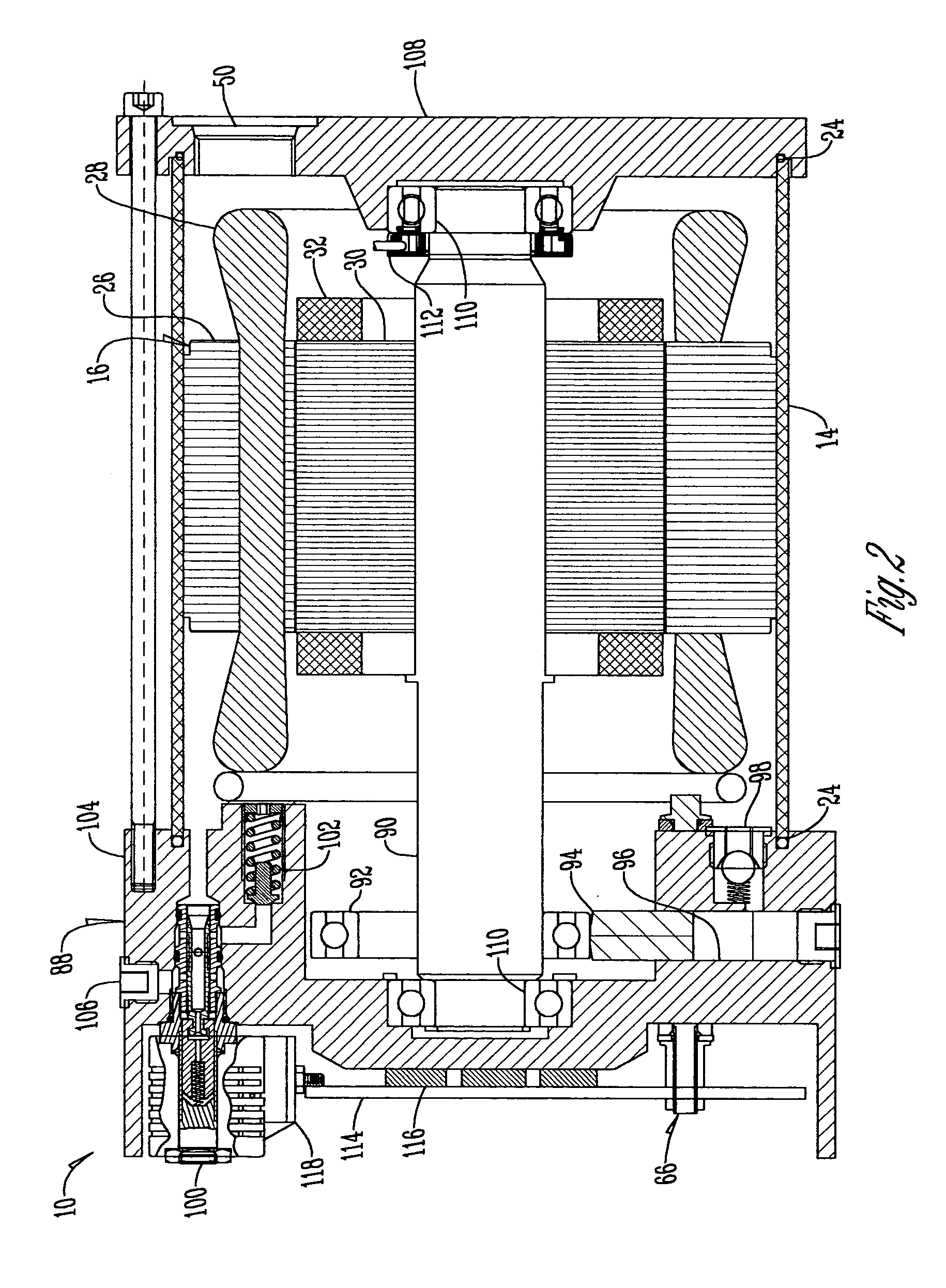 Electro-hydraulic power unit with a rotary cam hydraulic power unit