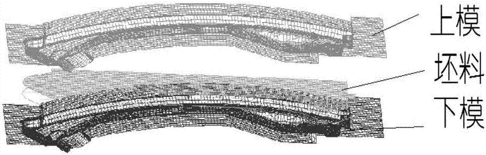 Car window lifting board forming process optimization method based on range analysis