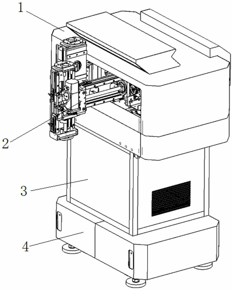 A linear unit type dual-arm collaborative robot