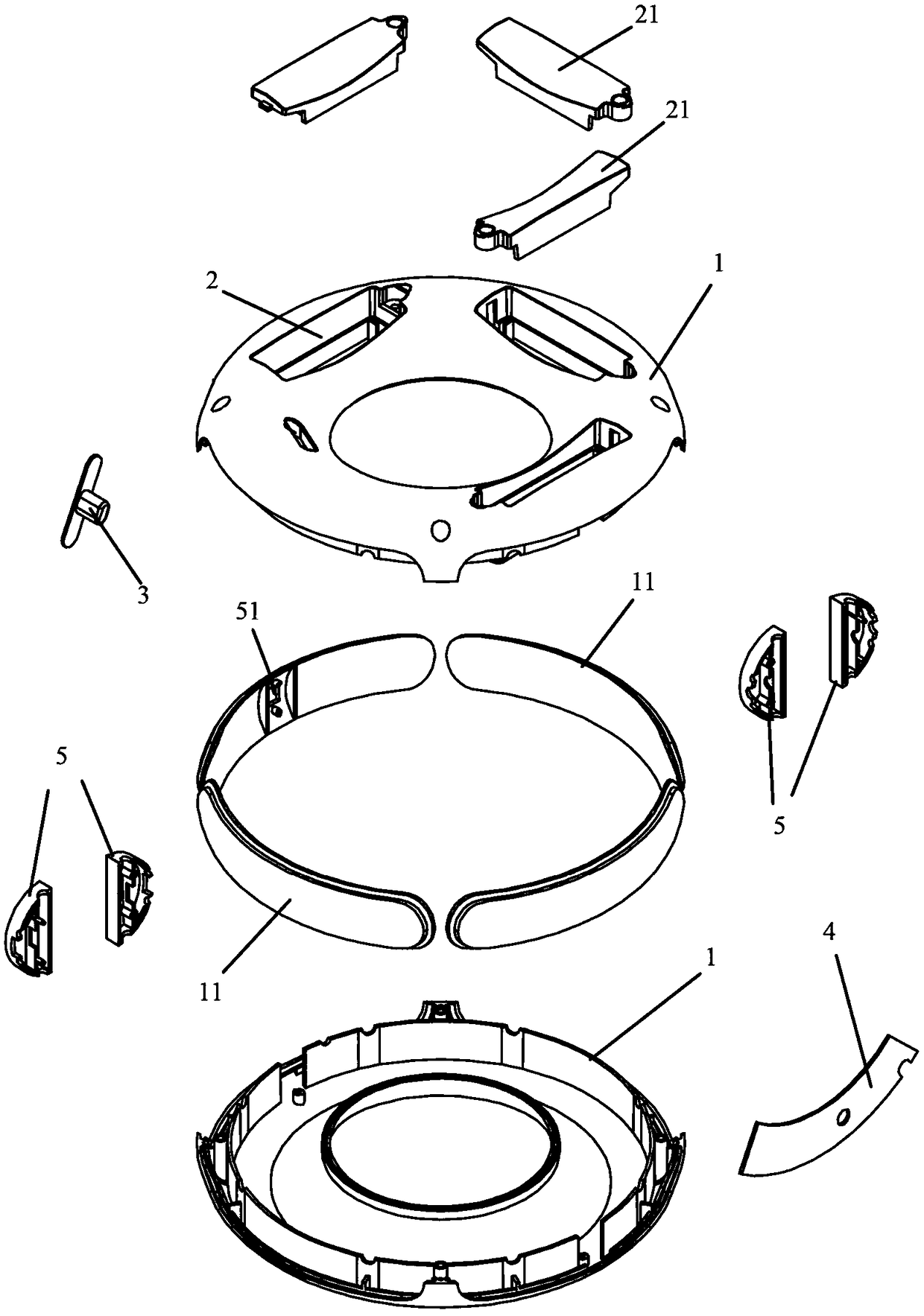 Intelligent induction type exercise training indication ring