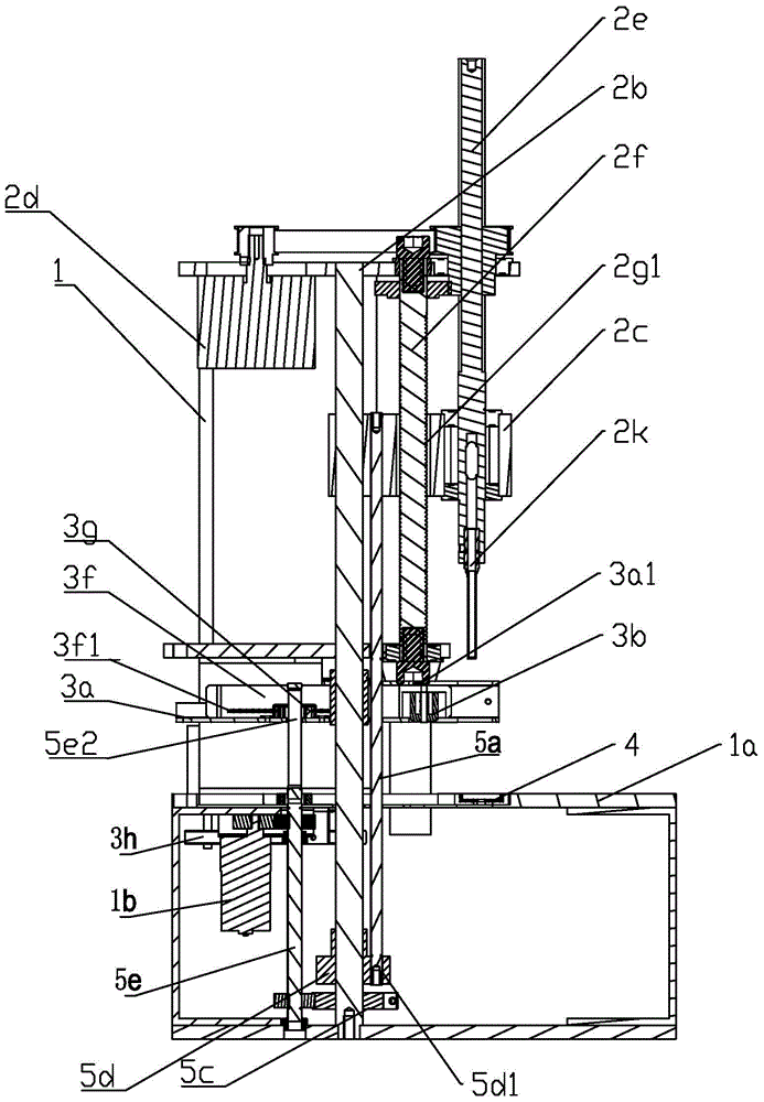 Drilling device and full-automatic binding machine