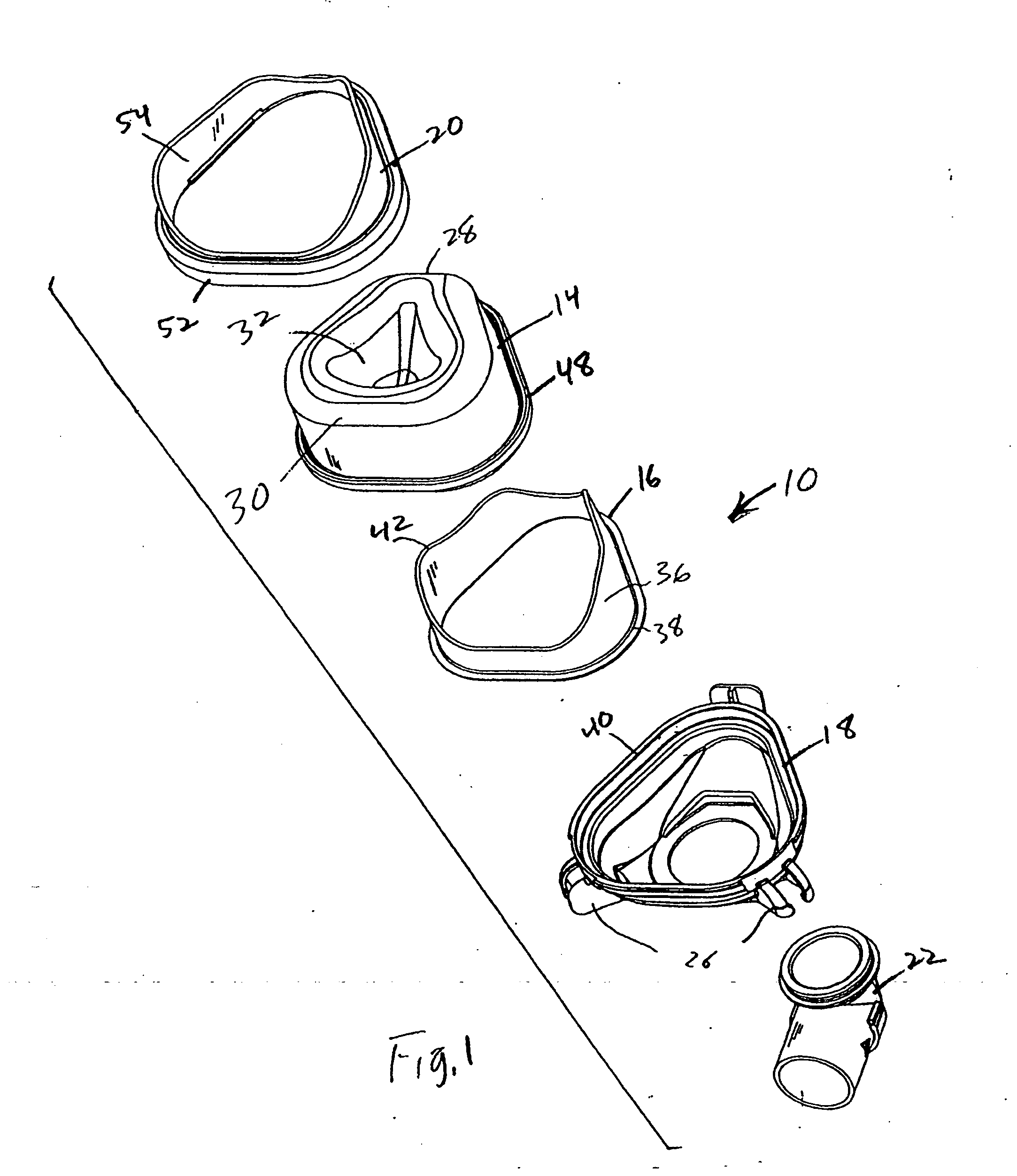 Respiratory mask seal and mask using same