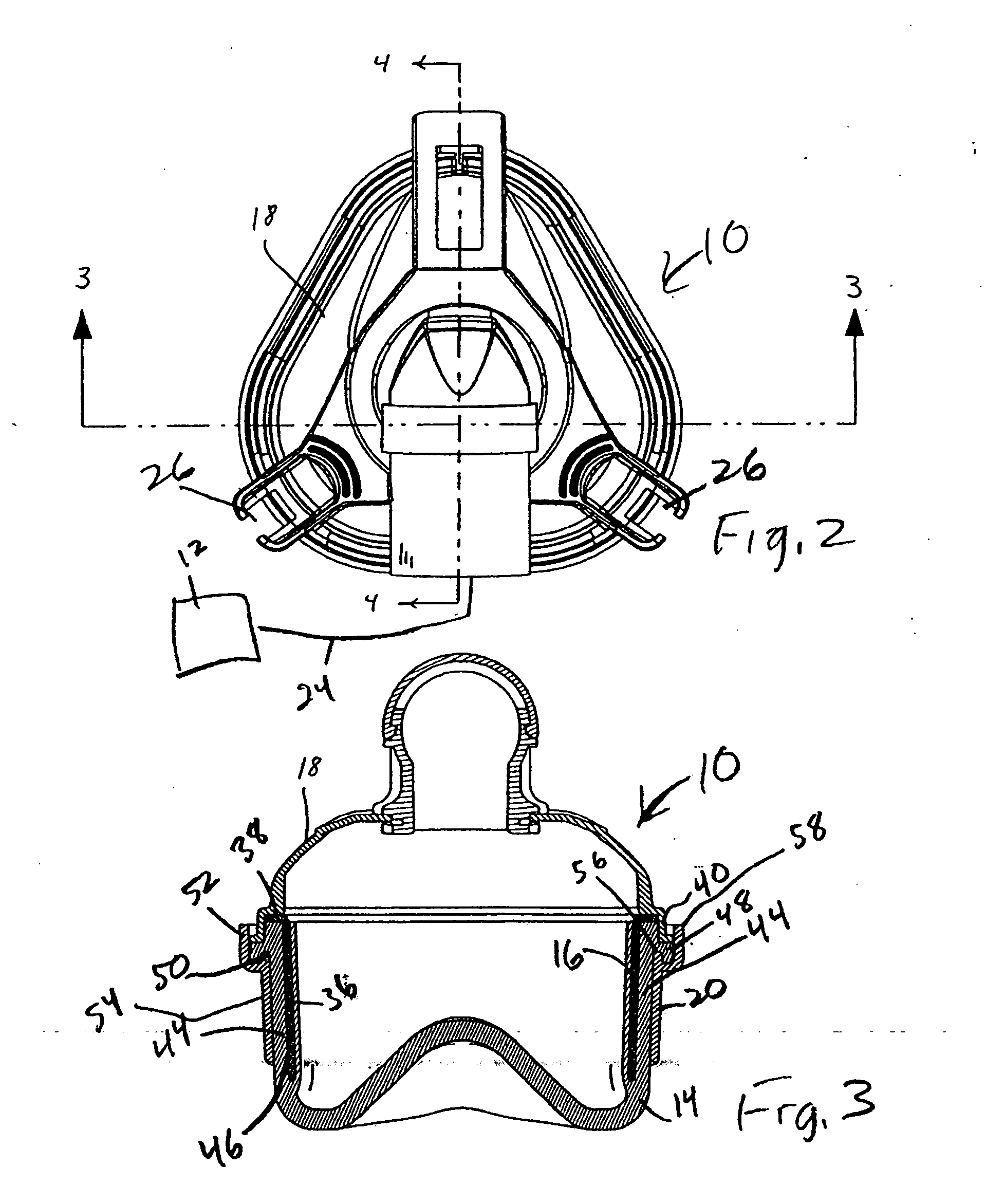 Respiratory mask seal and mask using same