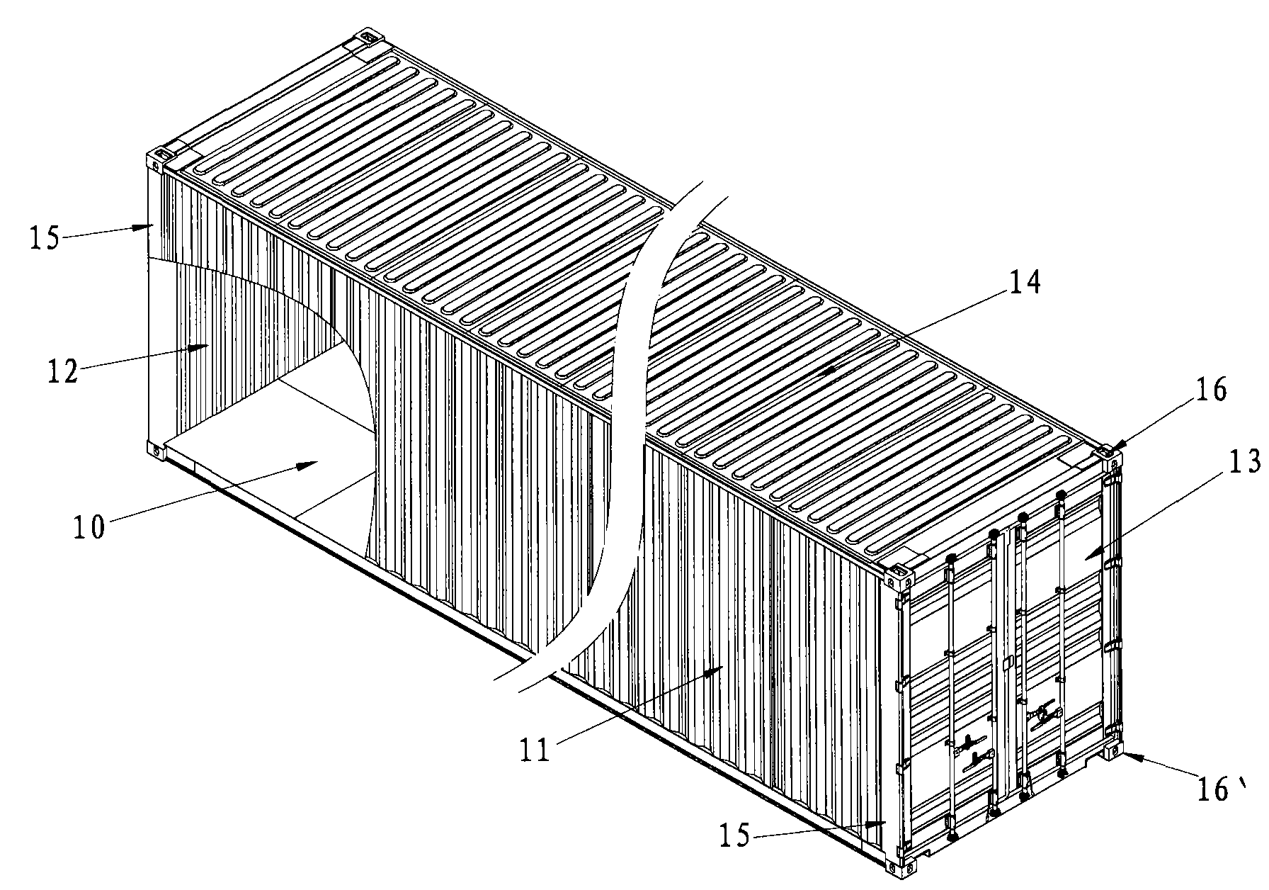 Container underframe