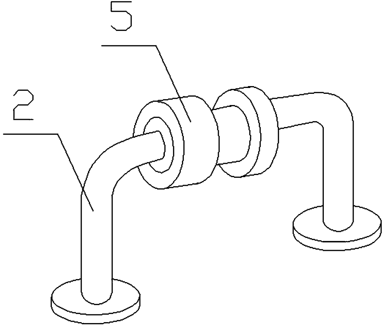 Intermittent material cutting machine