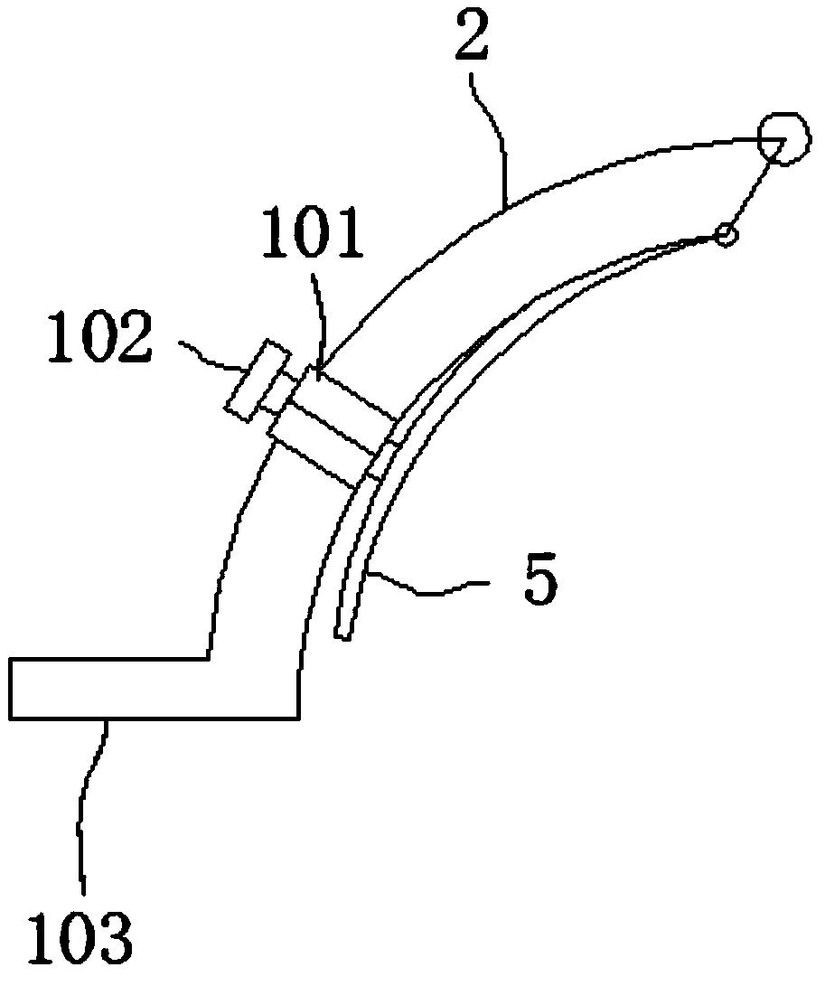 Mounting bracket for landscape lamp