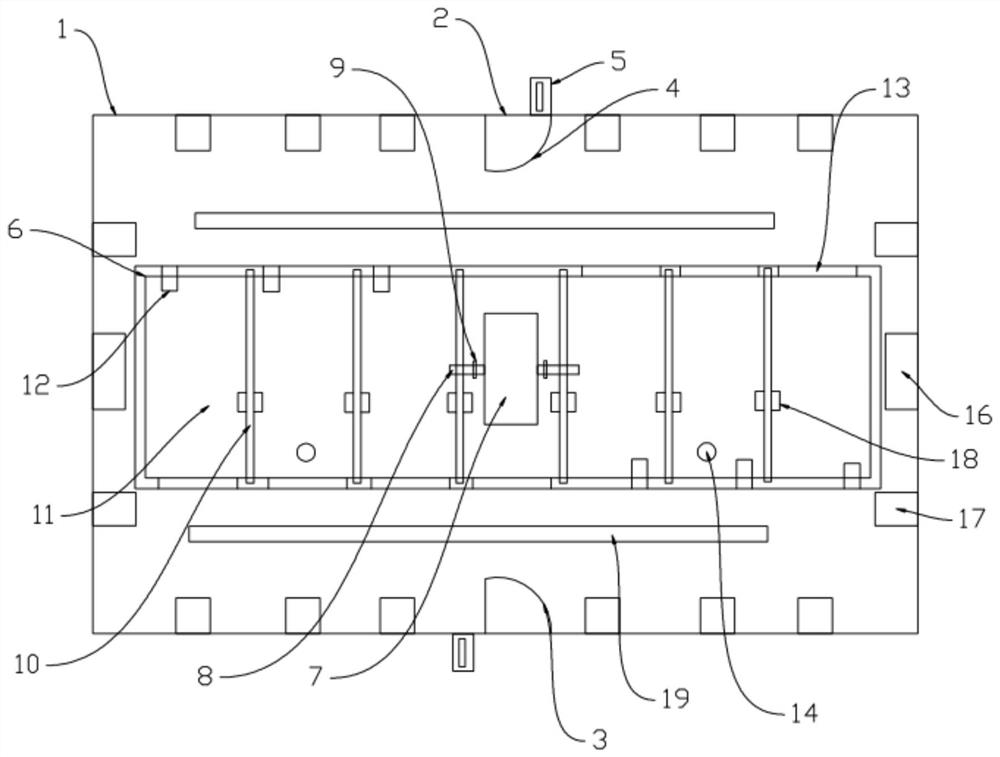 Disinfection channel and use method