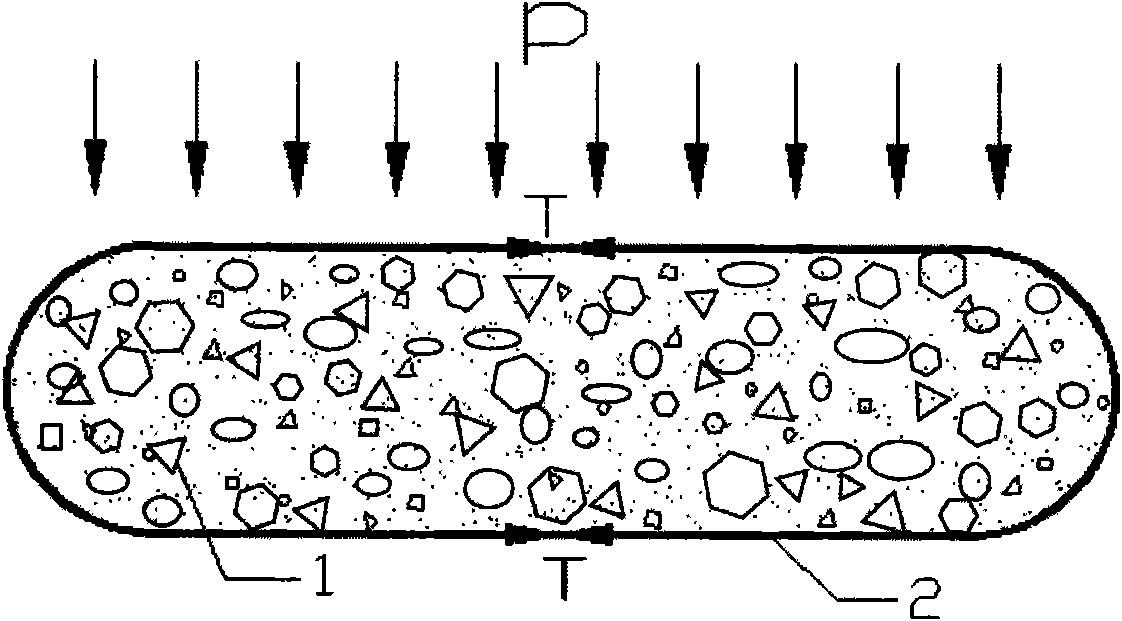 Solid waste earthwork bag and application method thereof