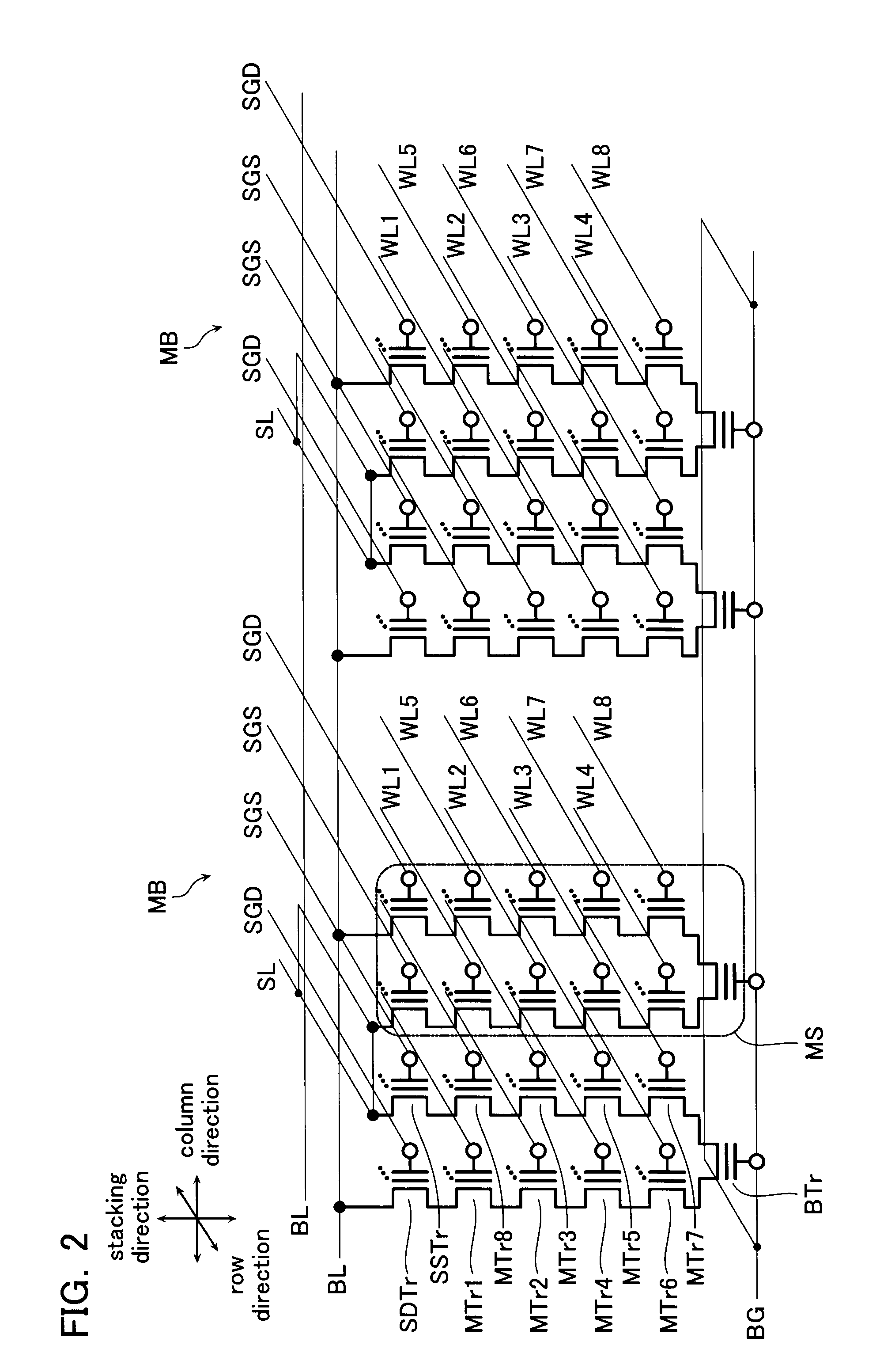 Nonvolatile semiconductor memory device and method of manufacturing the same