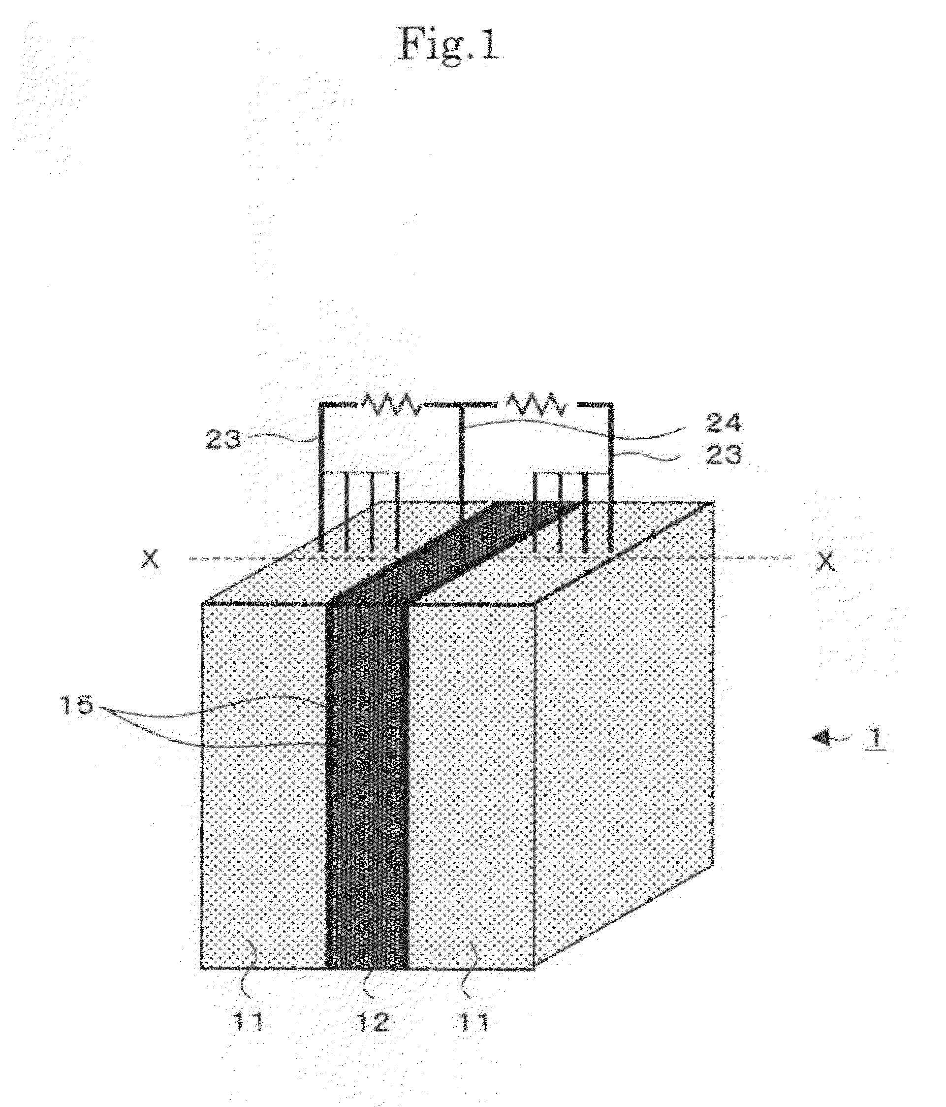 Microbial power generation device