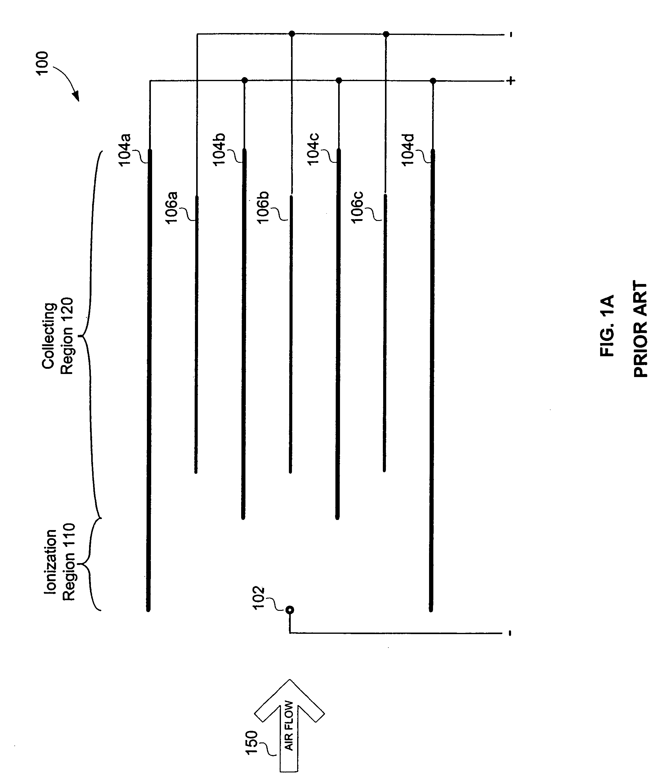 Electrostatic precipitators with insulated driver electrodes