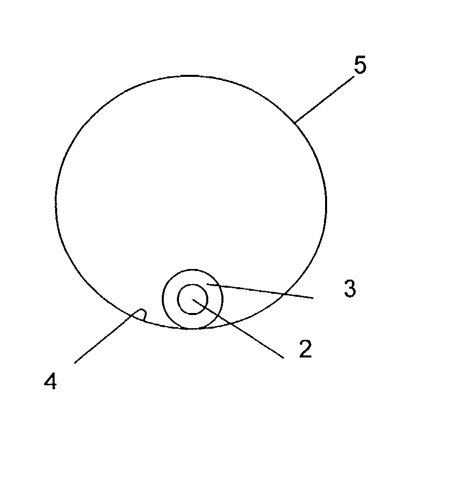 Method of installing a tubular element