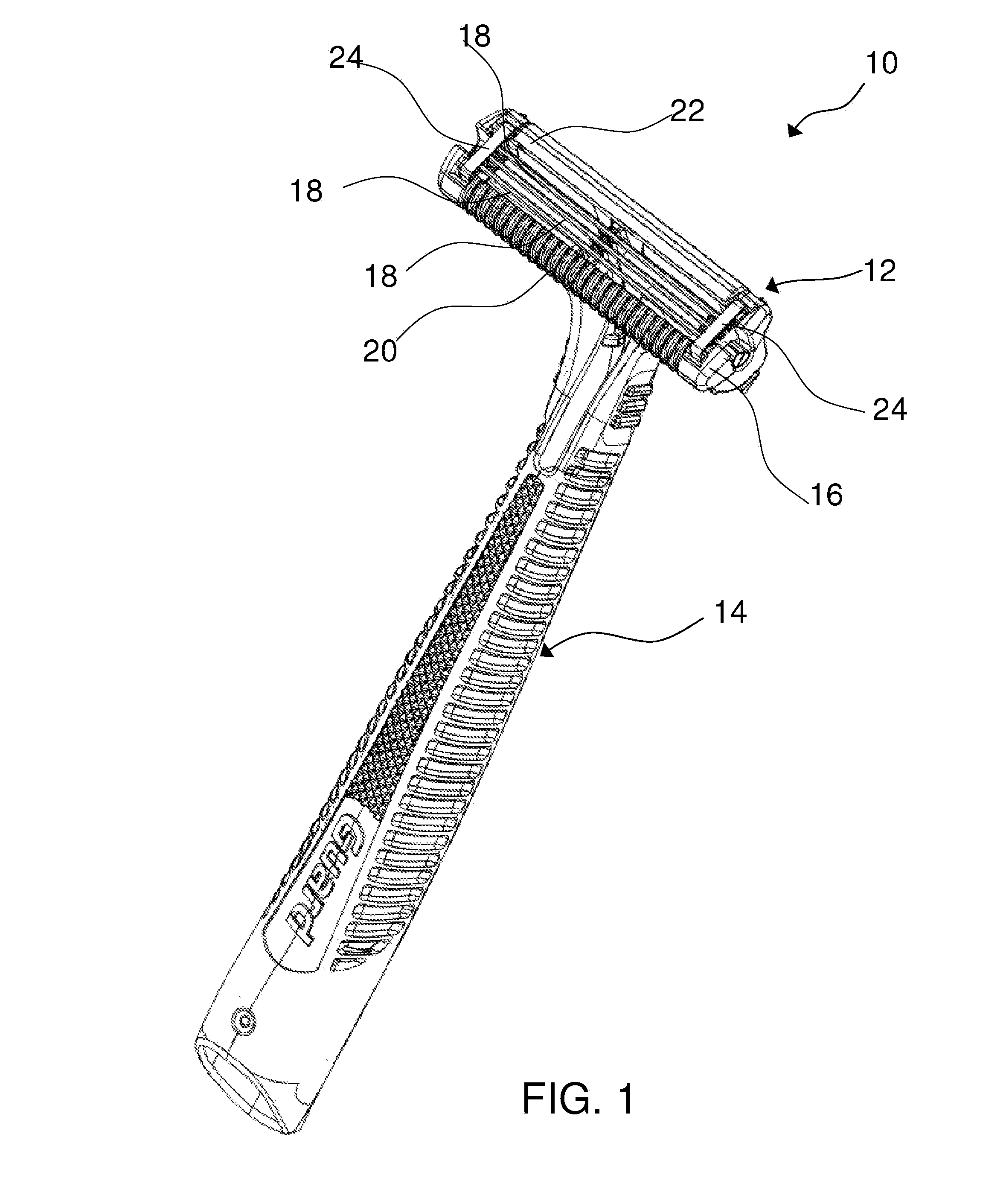 Bent razor blades and manufacturing thereof