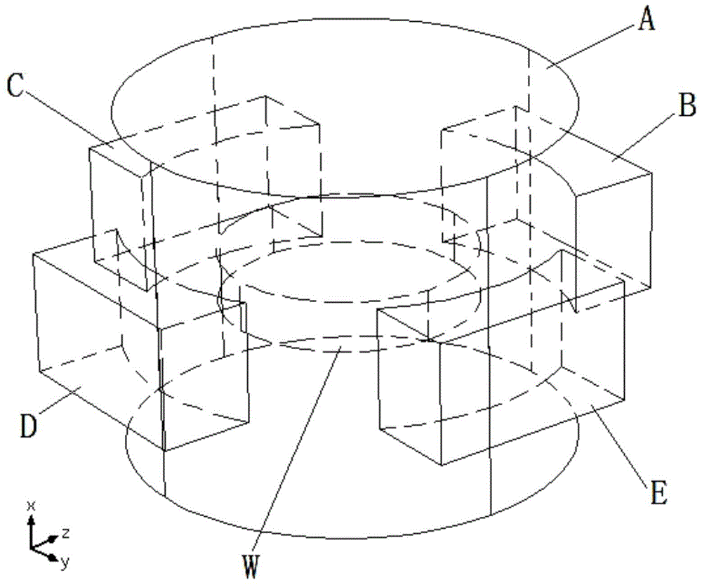 Resonant cavity for verifying wood microwave pretreatment temperature distribution