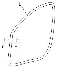 A kind of installation equipment of automobile door sealing strip