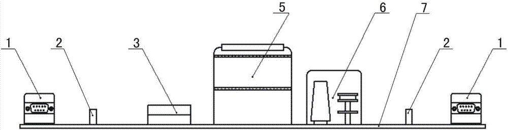 Portable space magnetism distribution measurement system