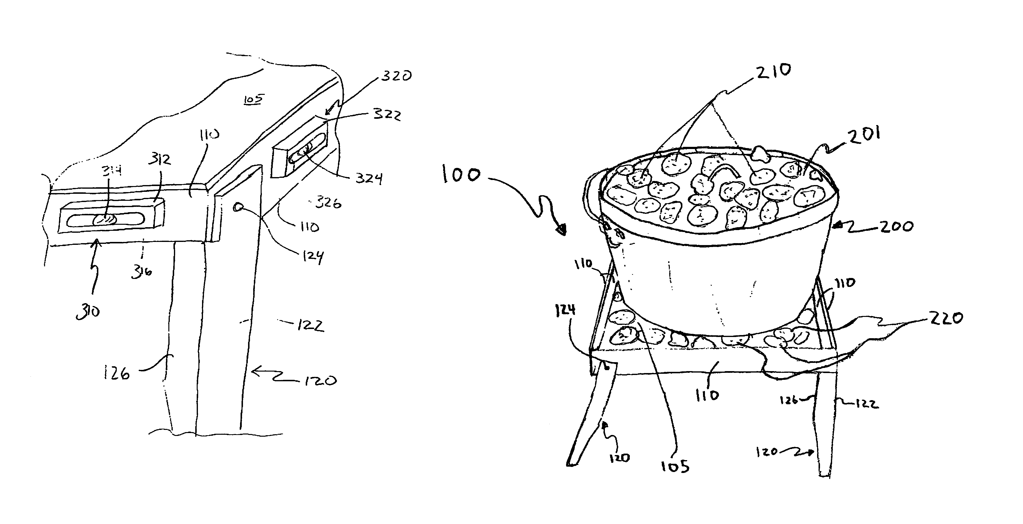 Dutch oven stand