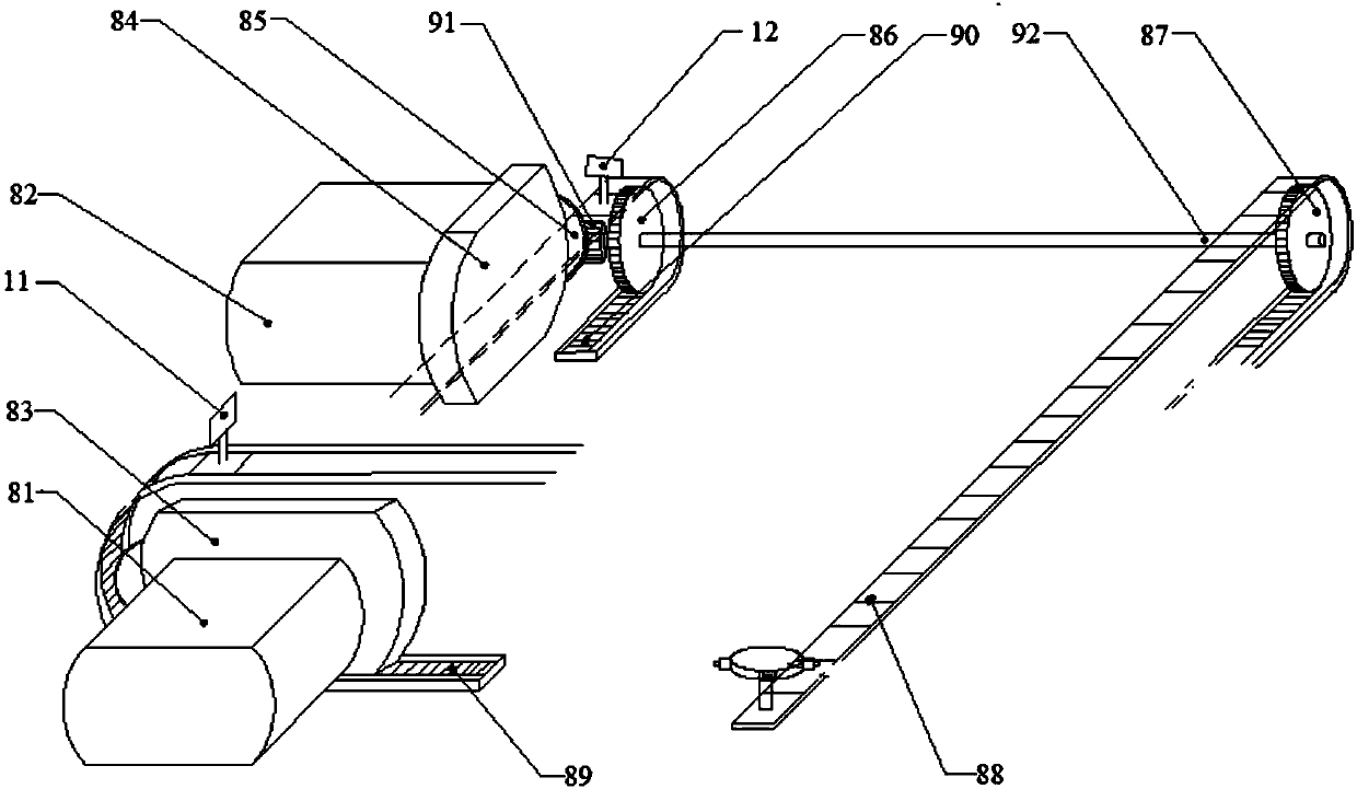 Automatic connection charging port and charging method suitable for various types of mobile phones