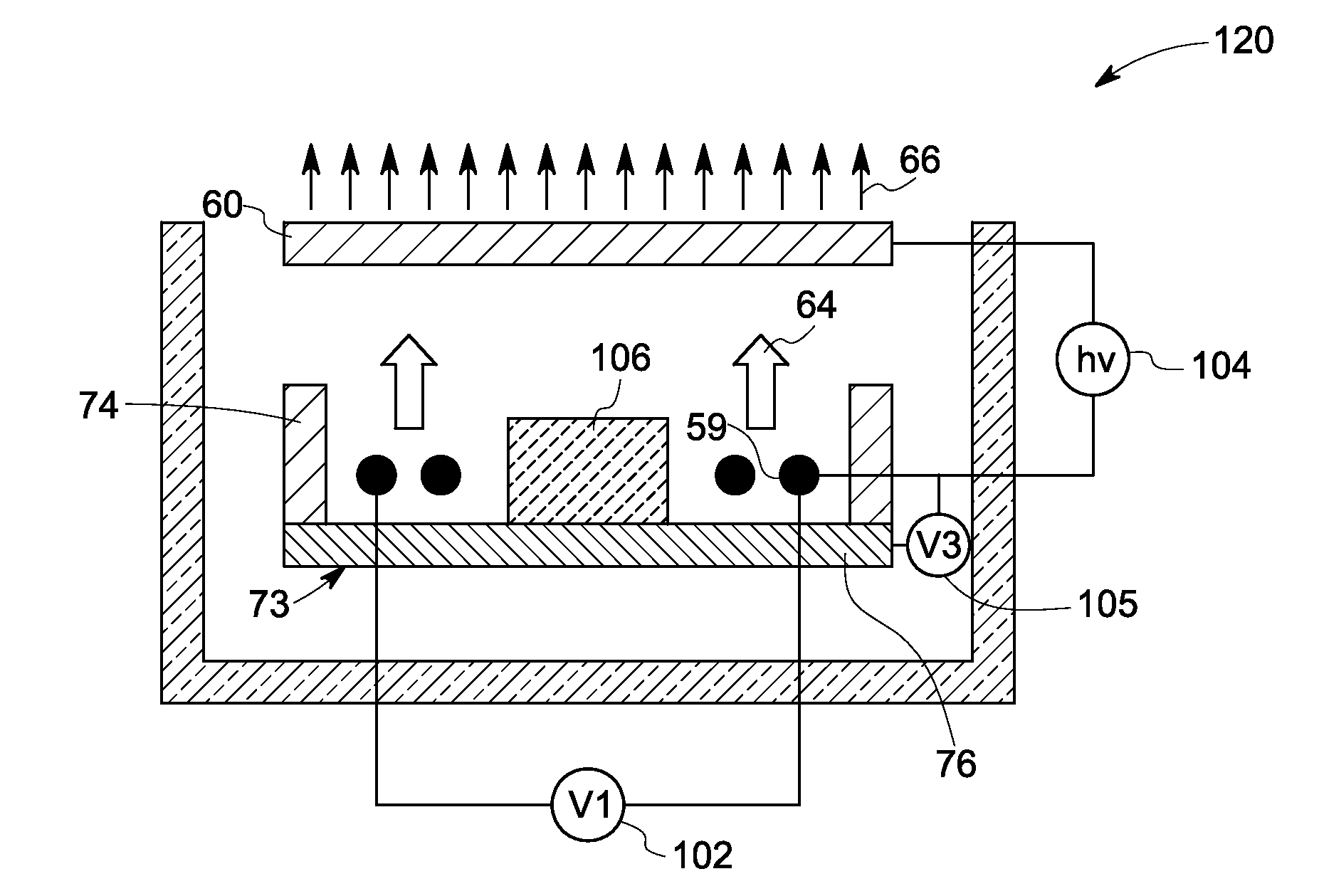 System and method for beam focusing and control in an indirectly heated cathode