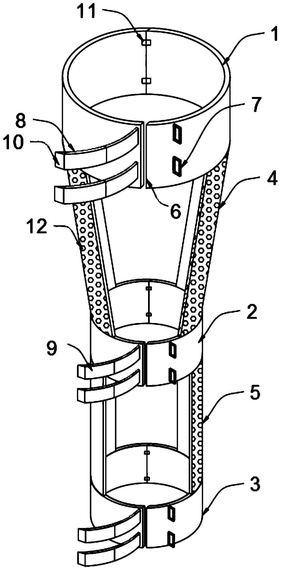 Walk trainer for patients suffering from lower limb hemiplegia