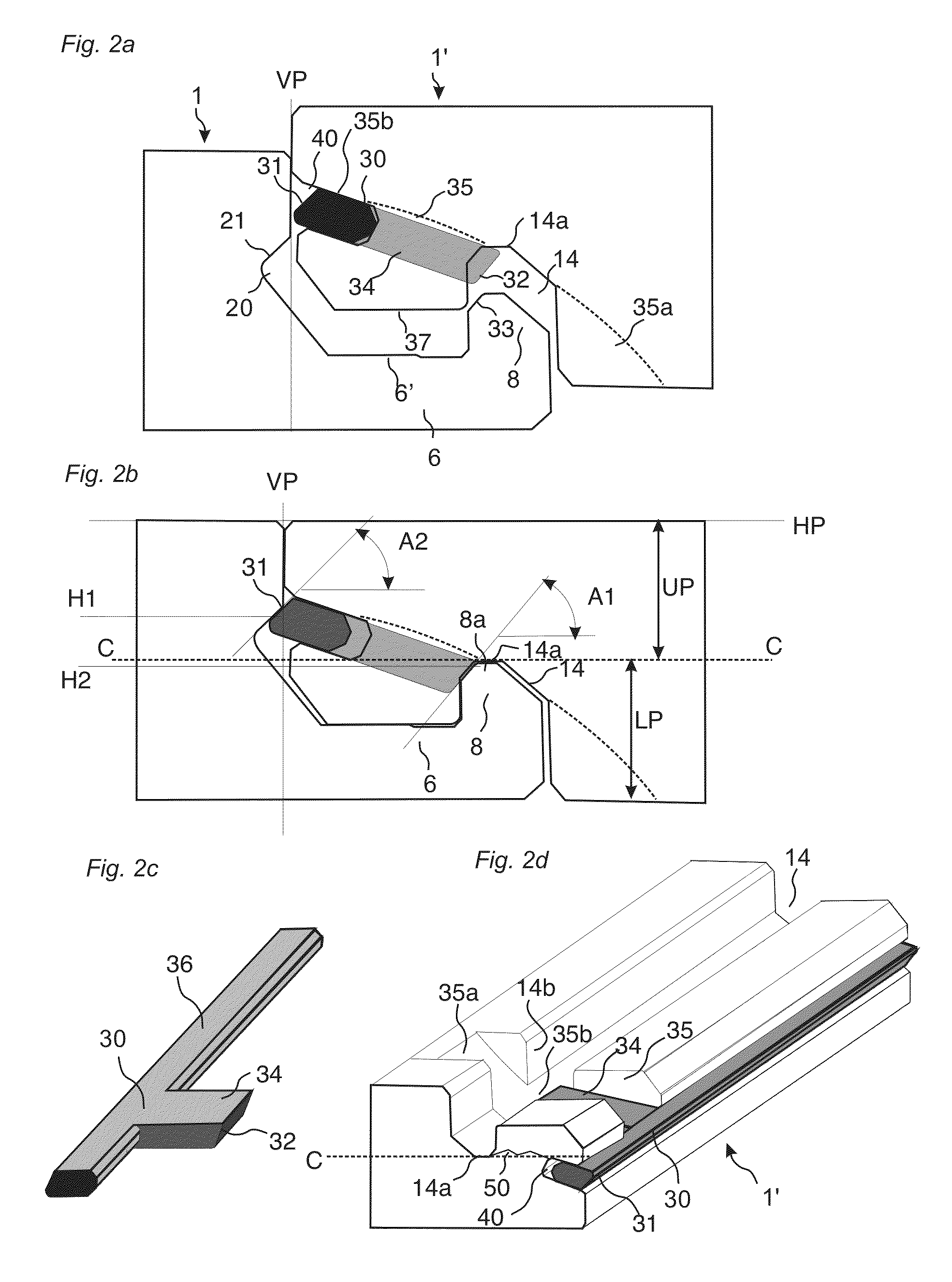 Mechanical locking system for floor panels