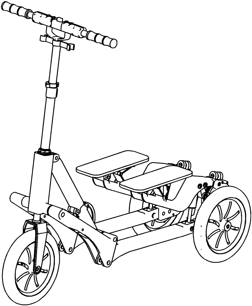 Pedal driving device