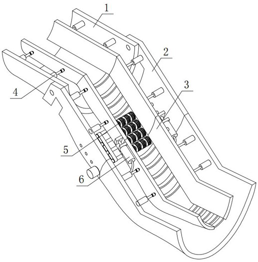 Lightweight leg broken bone fixing orthopedic device and method