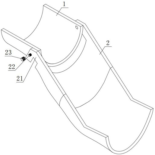 Lightweight leg broken bone fixing orthopedic device and method