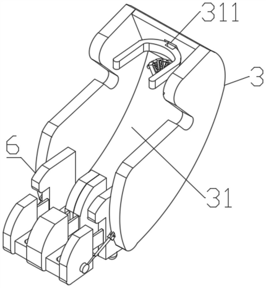 Hood-type structure massage chair capable of relieving neck