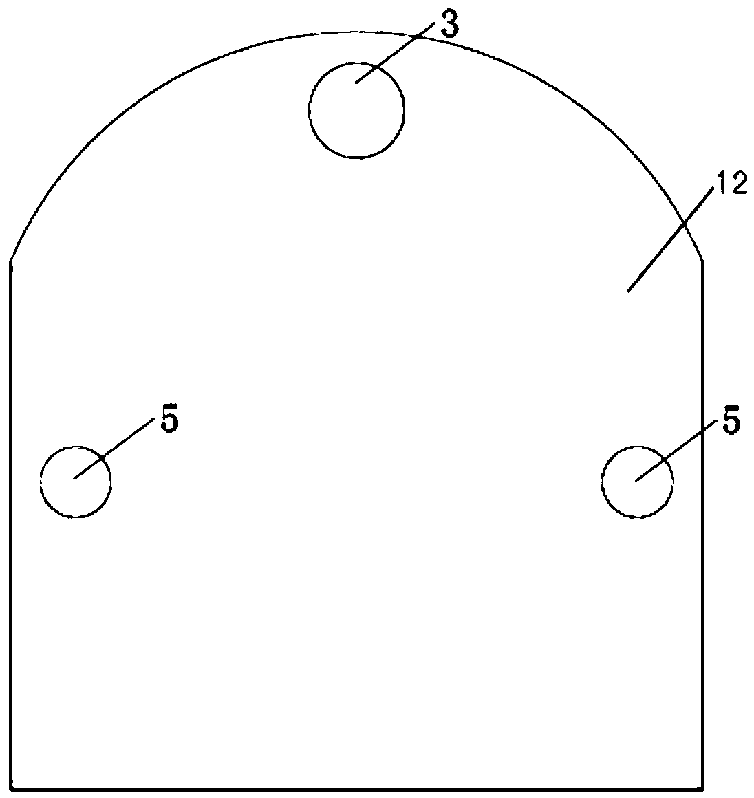 Ventilation and dust removal system for underground large-section and long-distance heading face