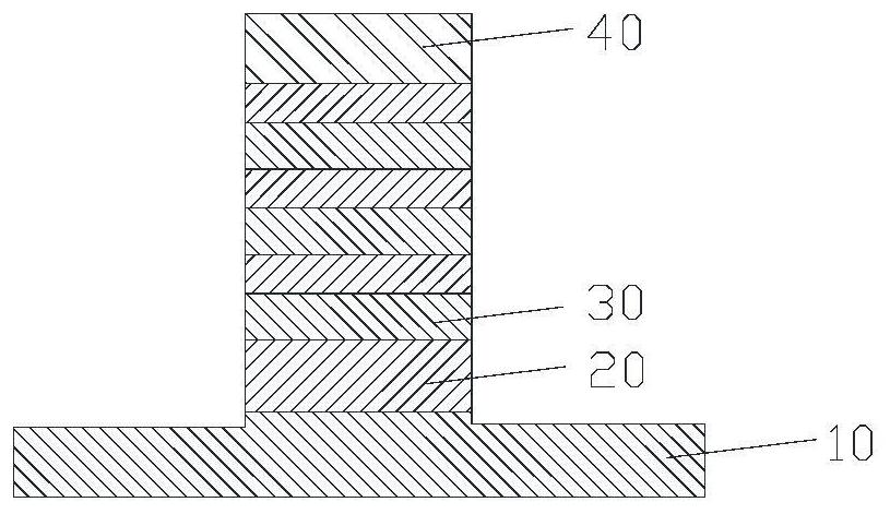 Vertically stacked gate-all-around nanowire transistor and its preparation method