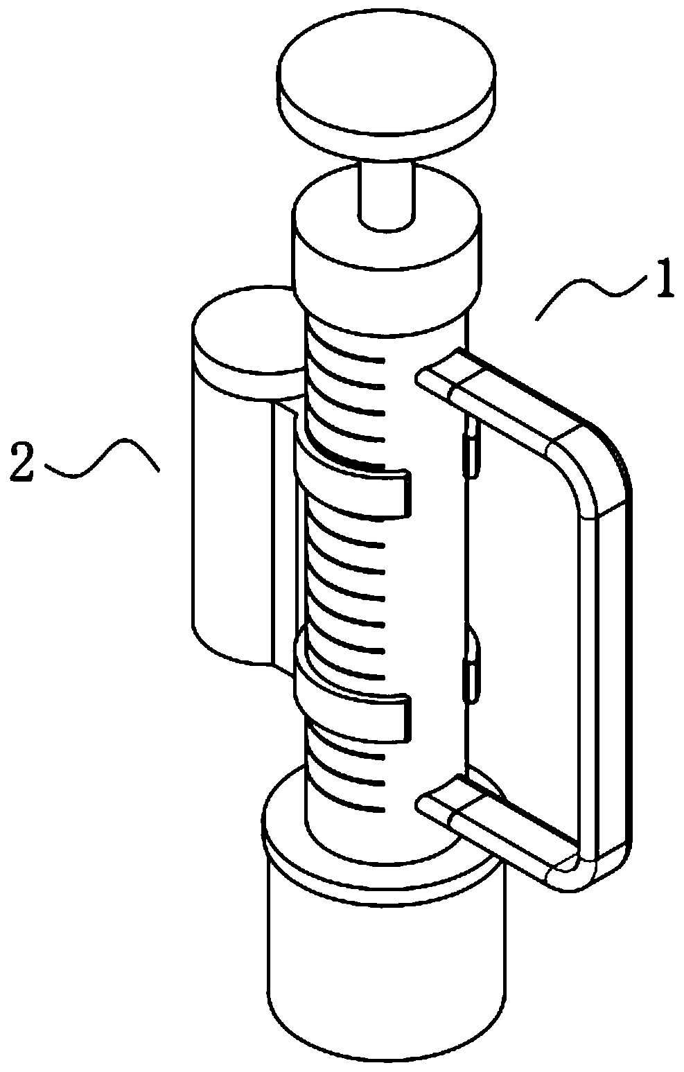 Dermatology department ointment application device