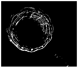 Novel thrombus removal device with built-in barb structure