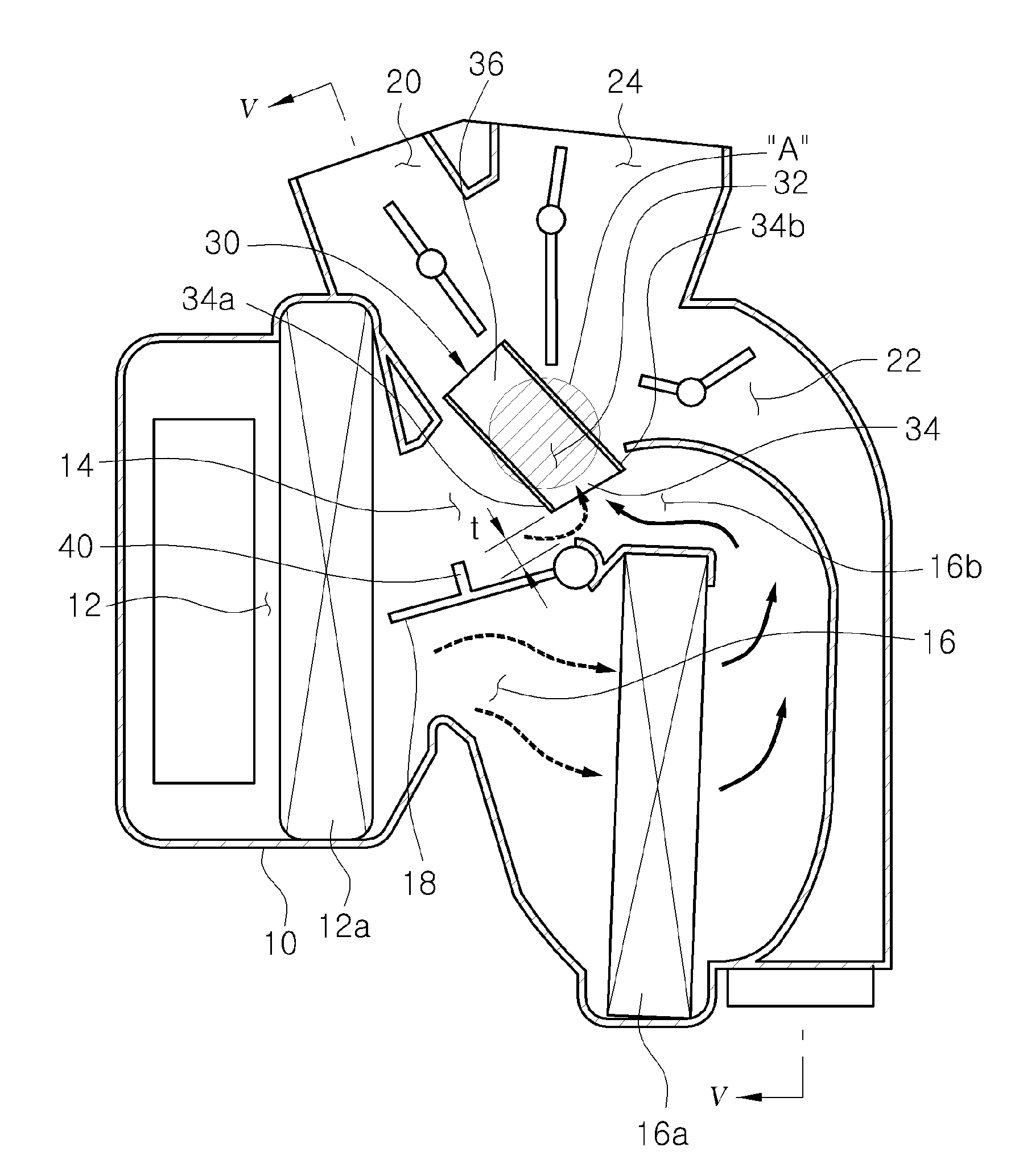 Air conditioning system for motor vehicles