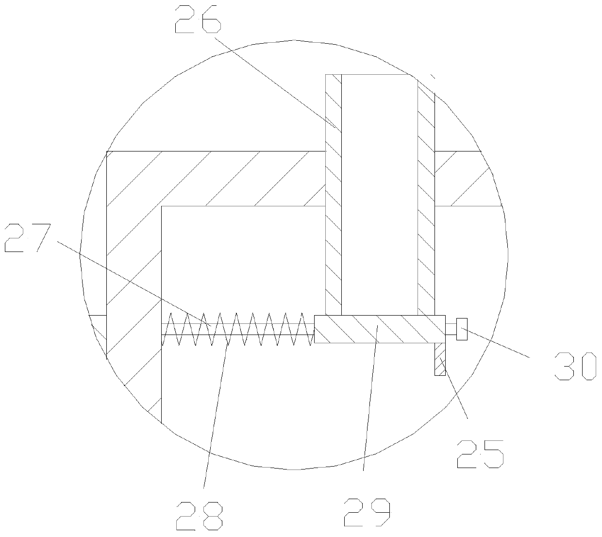 Full-automatic feed grinding device for livestock raising and using method