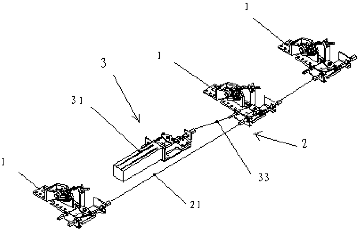 Cabin cover serial locking mechanism and cabin cover system