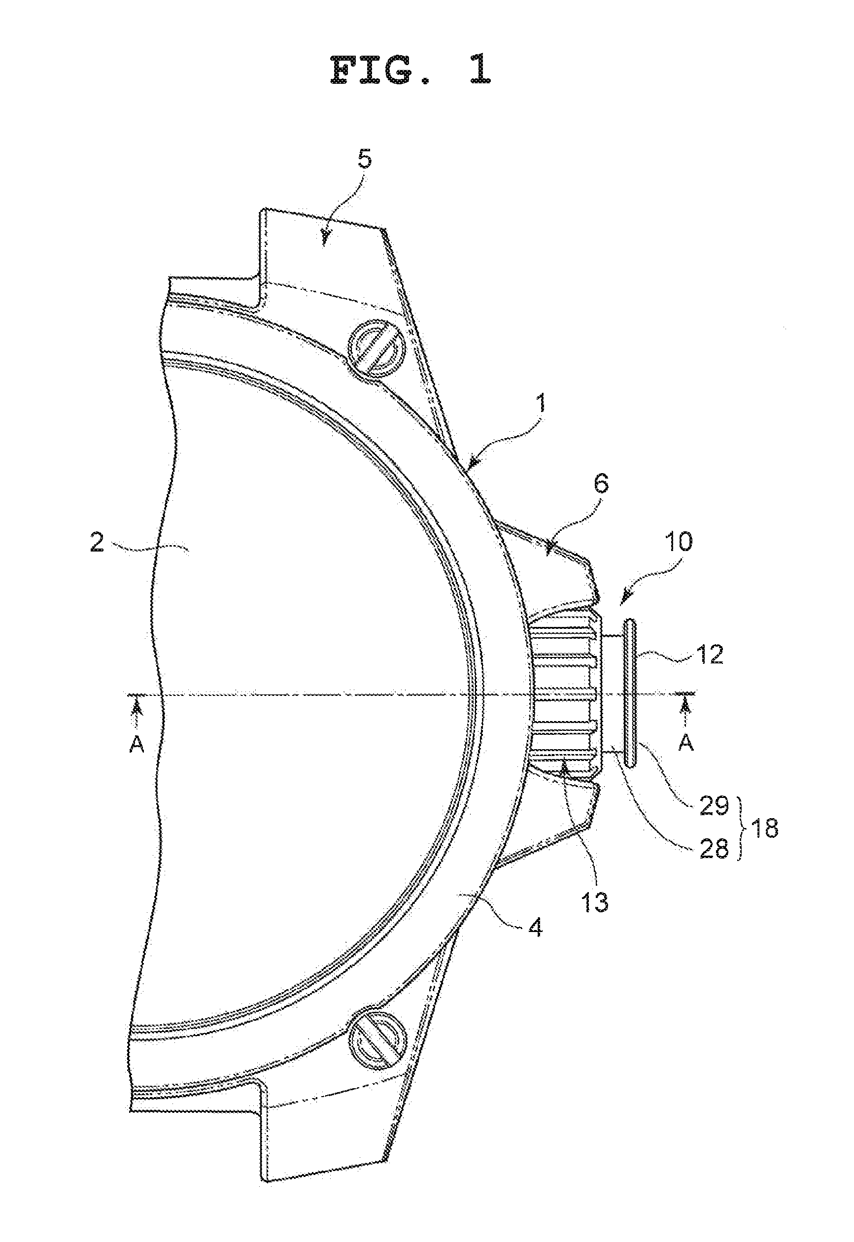 Switch device and wristwatch