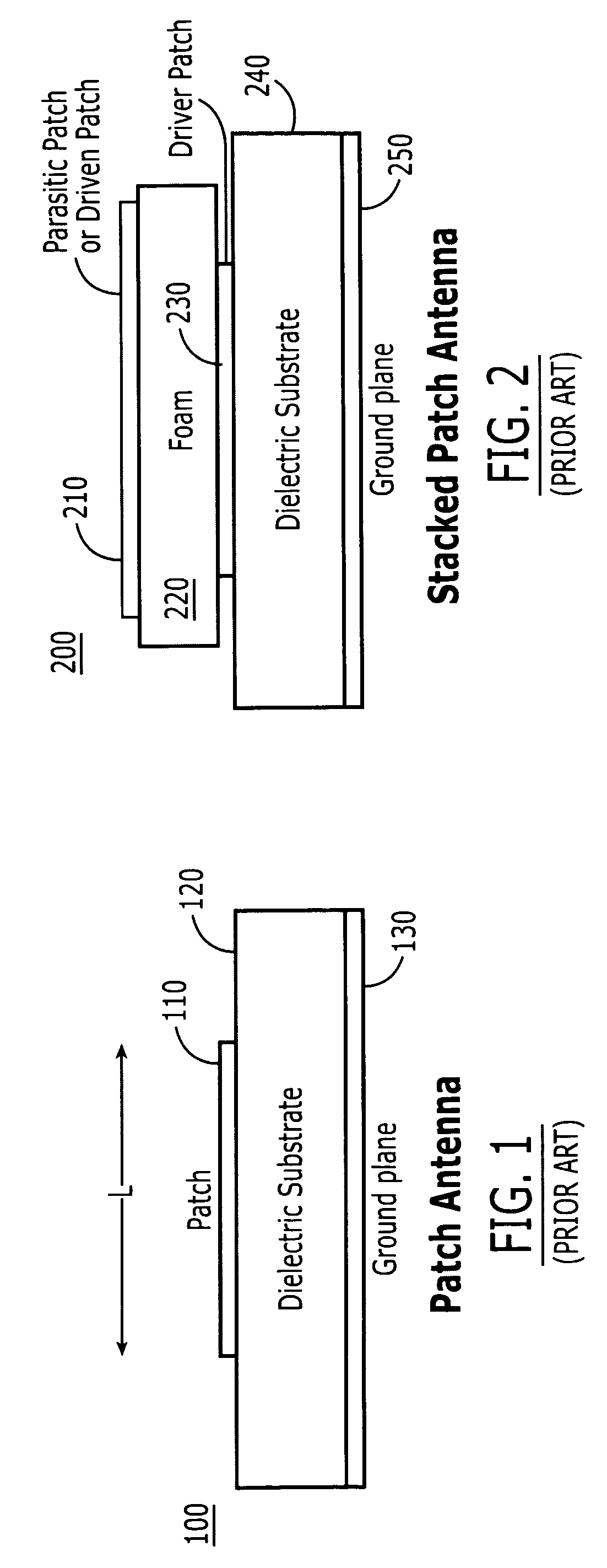 Compact broadband patch antenna