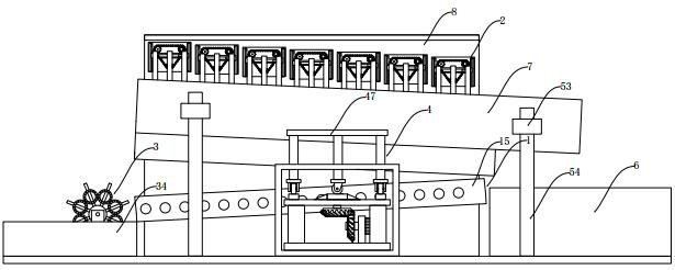 Soil screening type passive action environment-friendly ore lossless screening machine