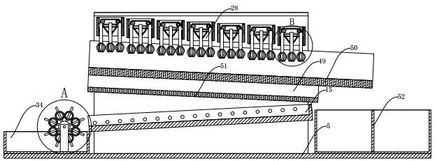 Soil screening type passive action environment-friendly ore lossless screening machine