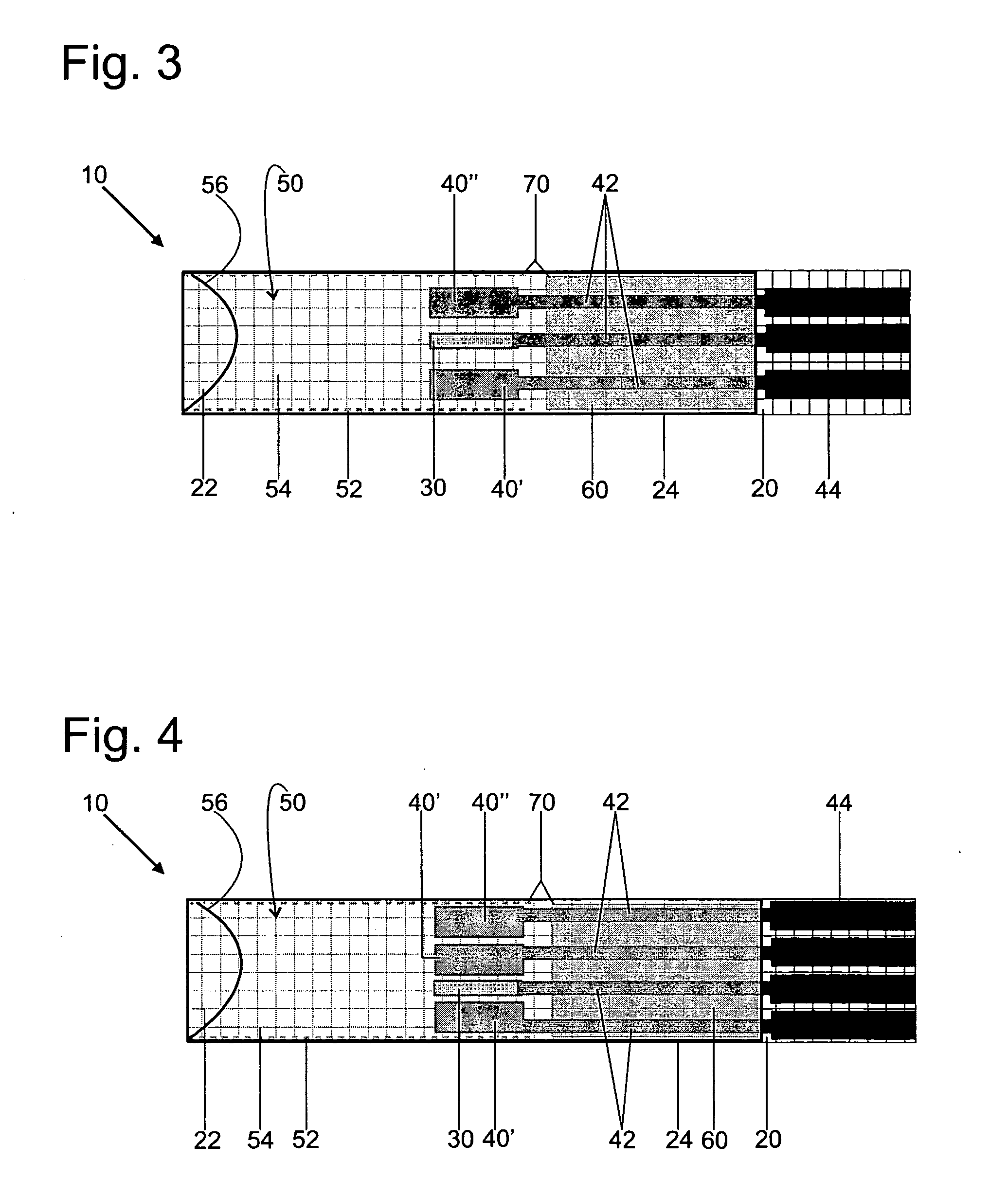 Measuring device and measuring method for detecting analytes