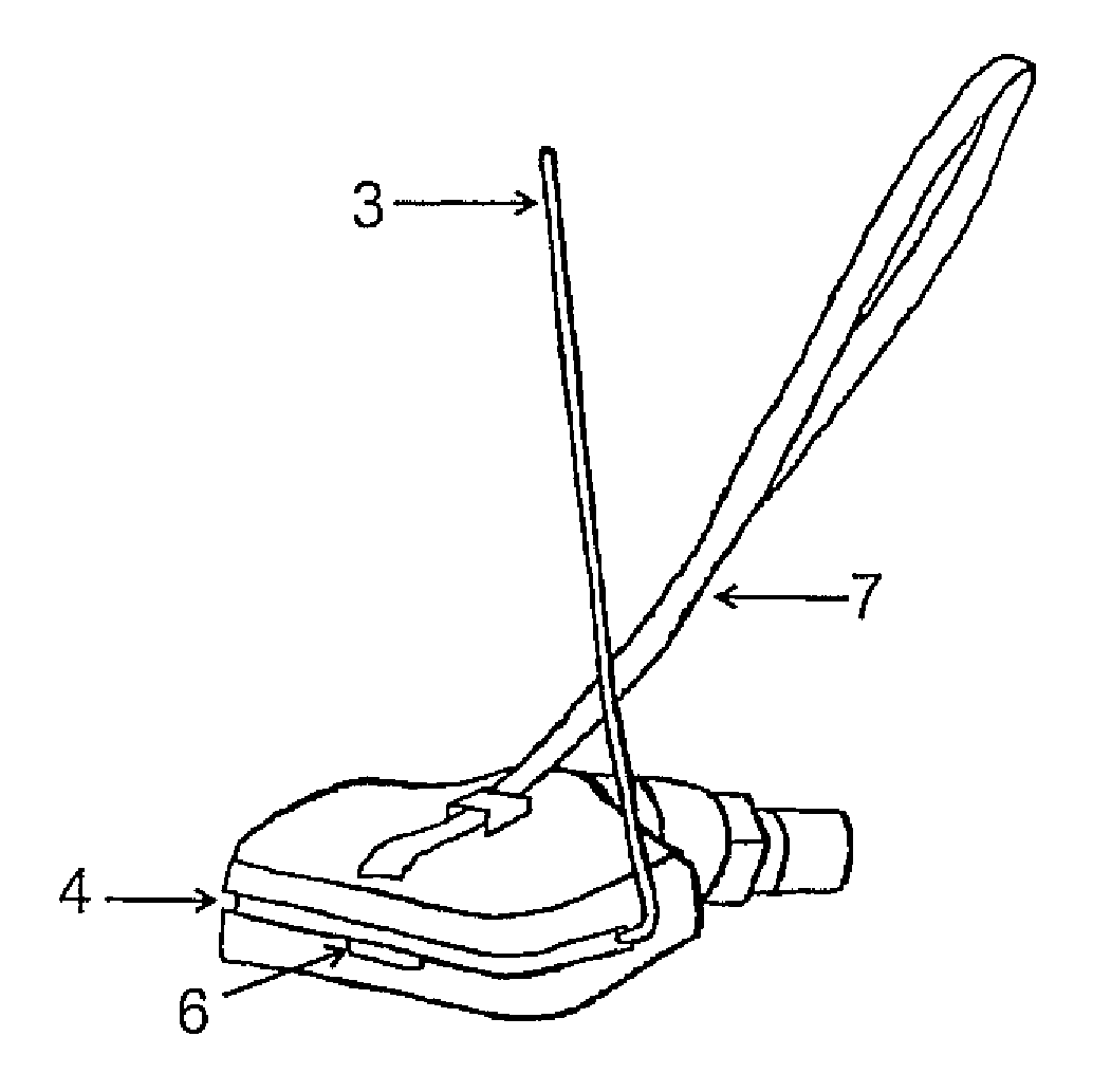 Stowable antenna for tpms sensor