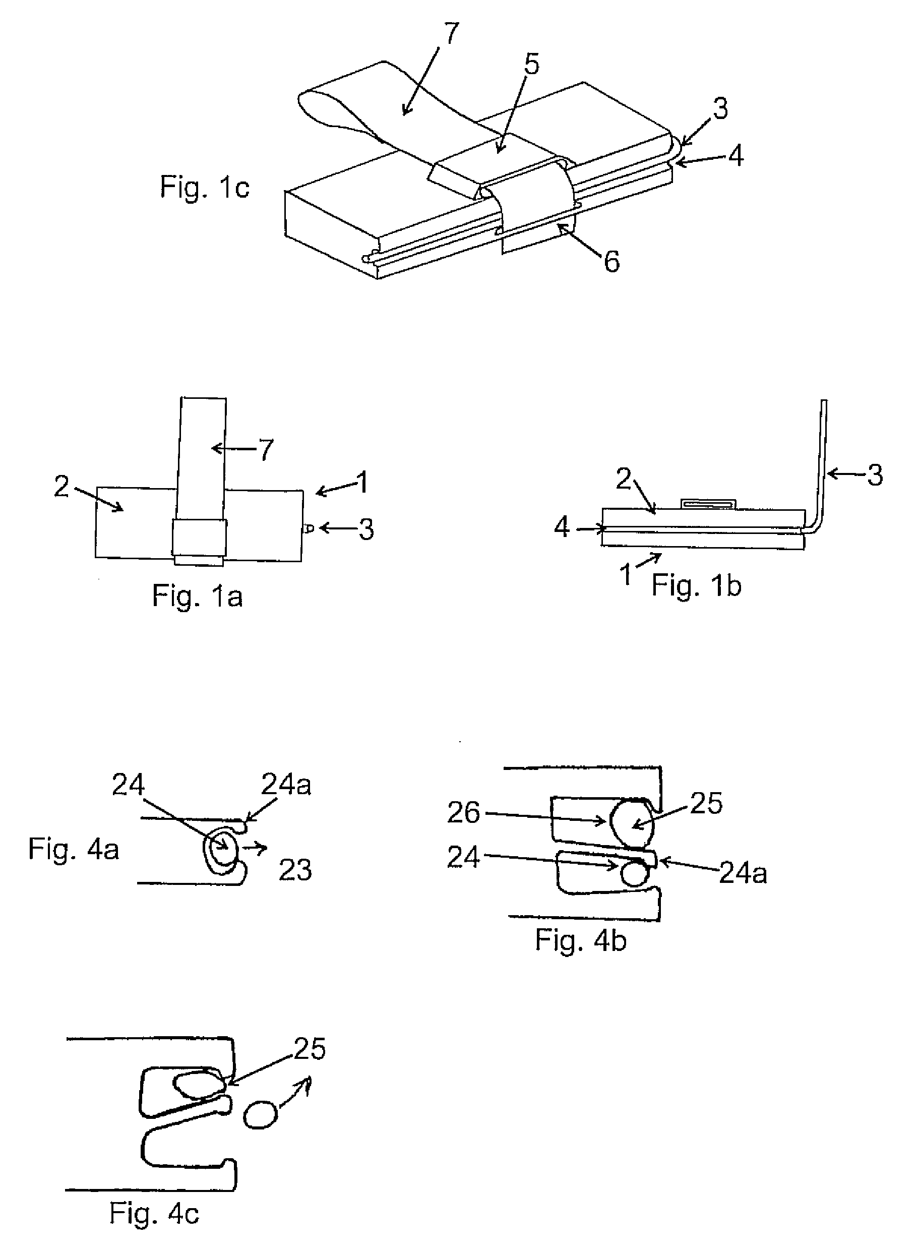 Stowable antenna for tpms sensor