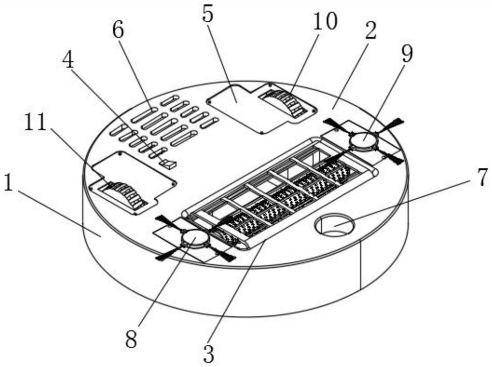 An intelligent anti-collision household sweeping robot and its use method