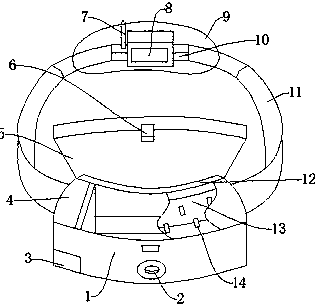 A teaching and training device based on a VR system