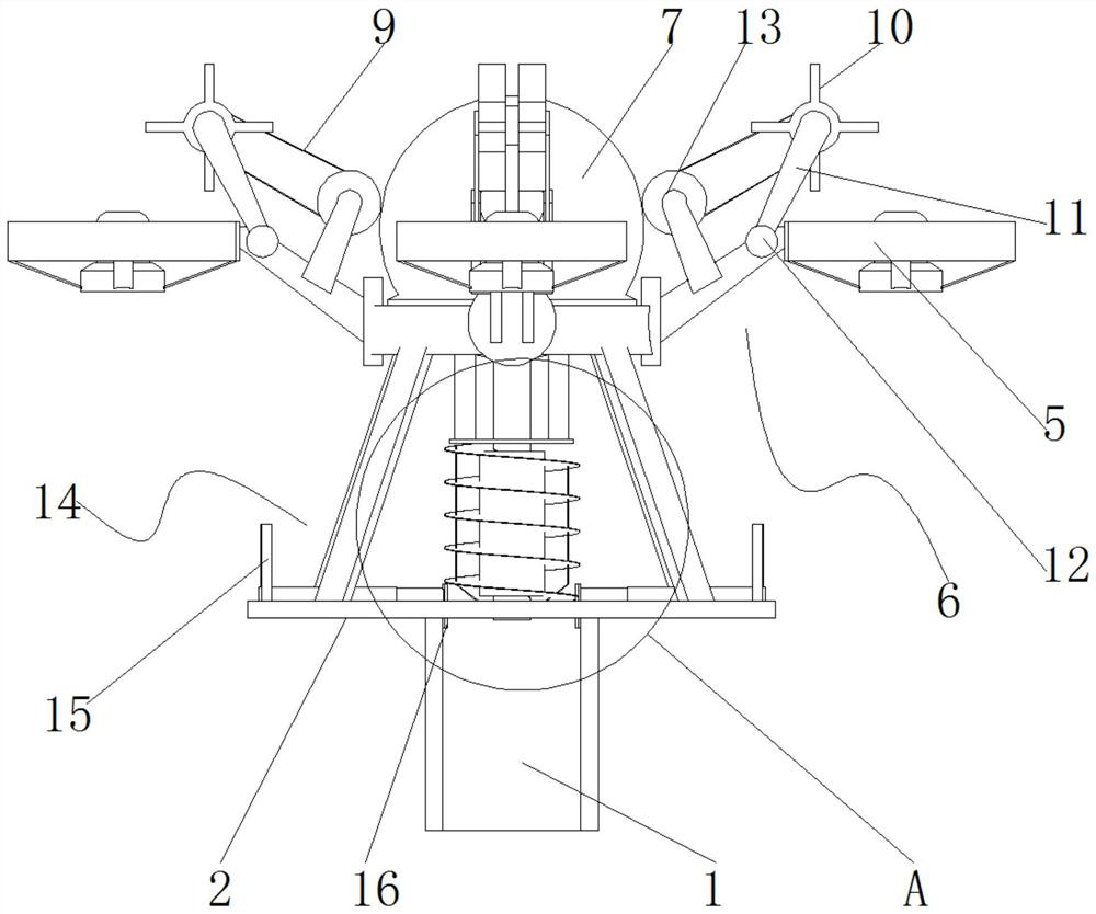 Golf course hole maintenance unmanned aerial vehicle