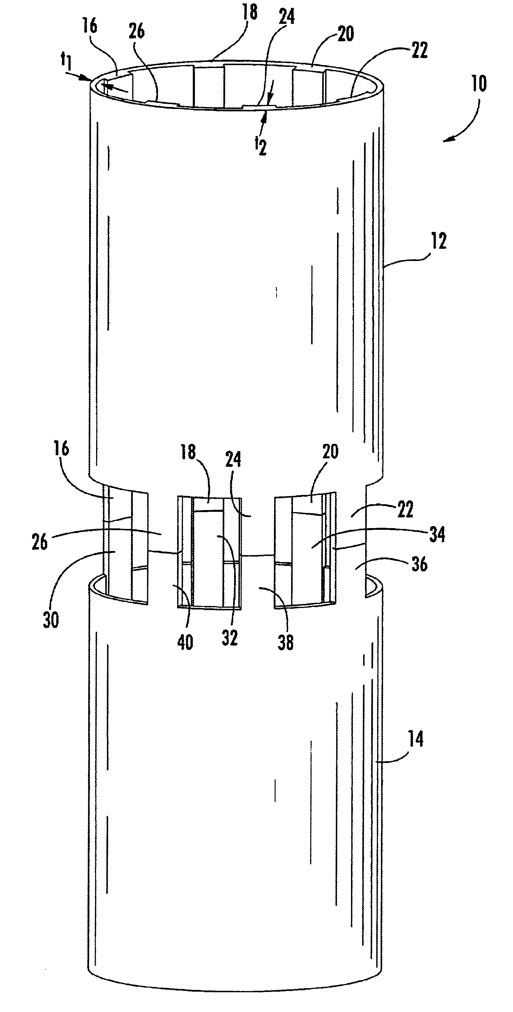 Stiffener reinforced foldable member