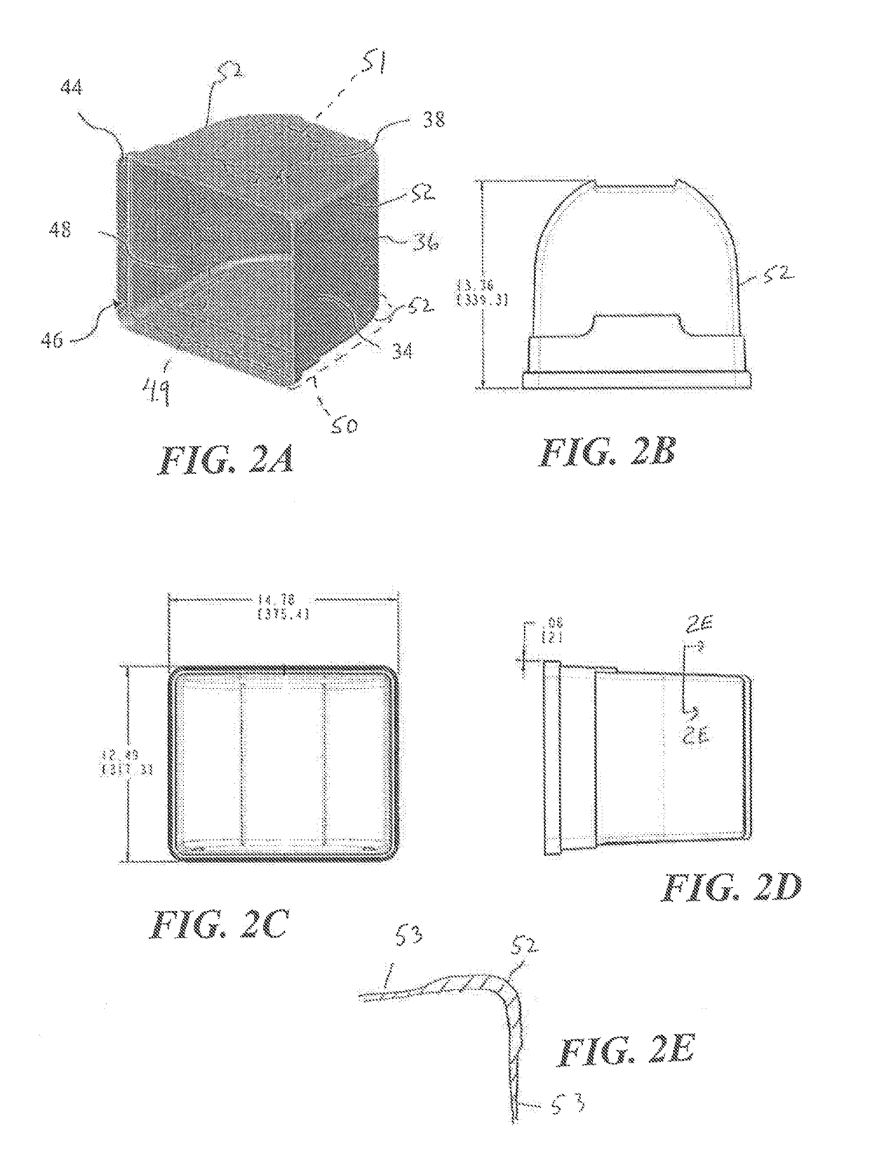 Substrate container with enhanced containment